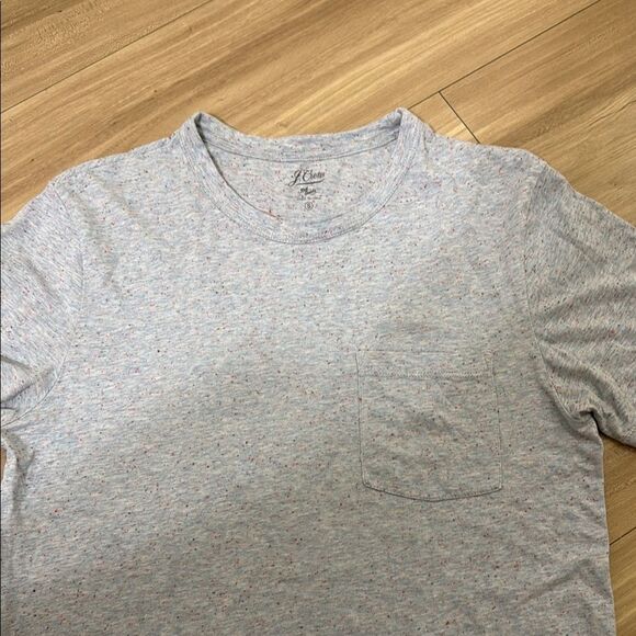 J.crew Short Sleeves Multi Color Paint Spots Shirt Size:small - Picture 3 of 5